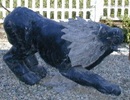 Statua leone in marmo